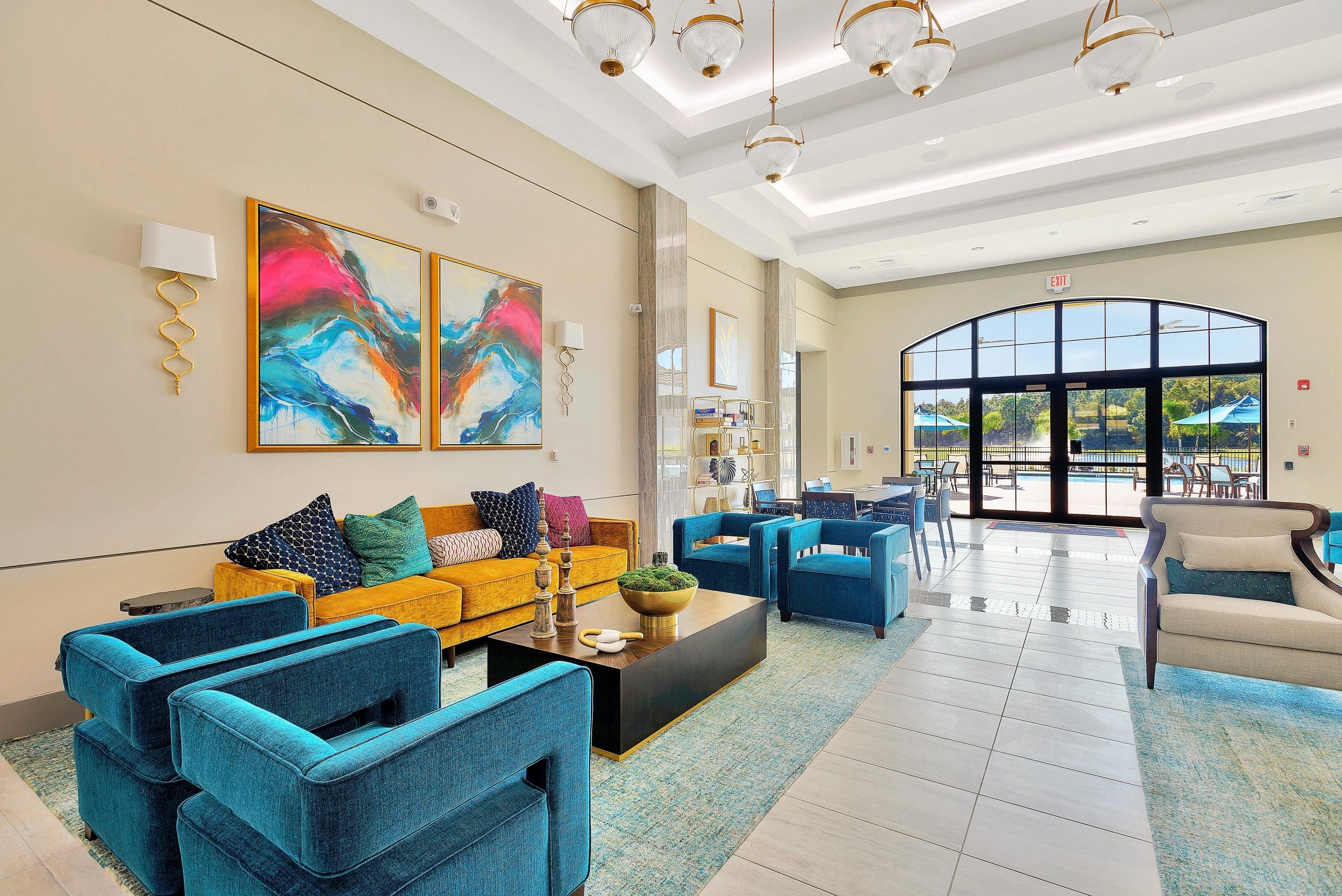 Clubhouse Lobby